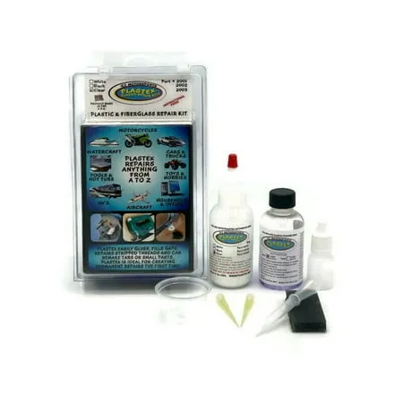 Plastex Plastic Repair Kits - Plastic Adhesive - Easily Glue, Repair or Remake ...