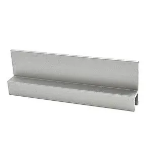 CRL Satin Anodized Base "h" Channel - 12 ft Long [Misc.]