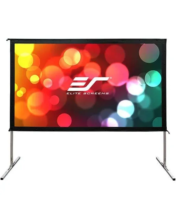 Elite Screens Yard Master 2 120"/16:9 Foldaway Movie Home Theater Rear Projector Screen (WraithVeil 3)