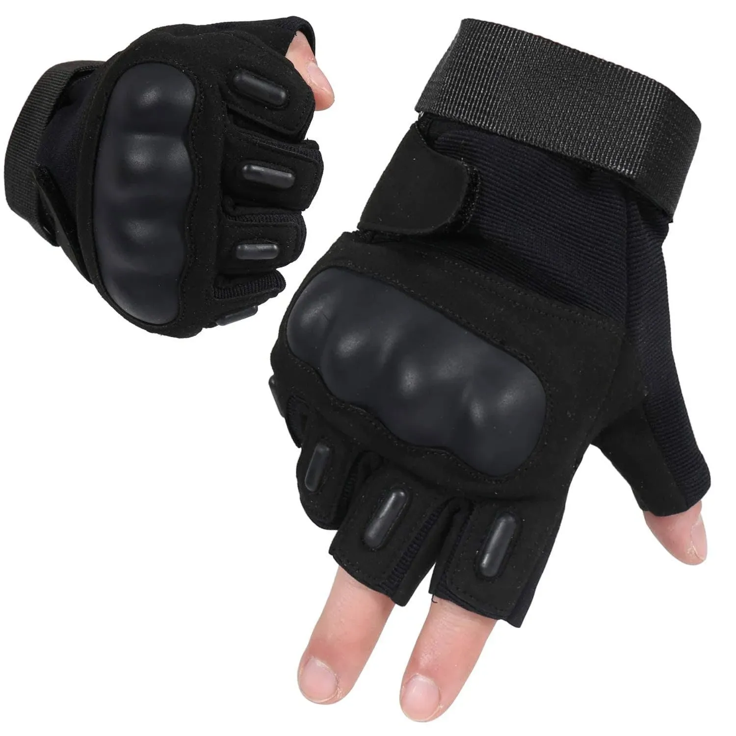 Half Finger Driving Cycling Gloves Anti-slip Hunting Tactical Fingerless Gloves