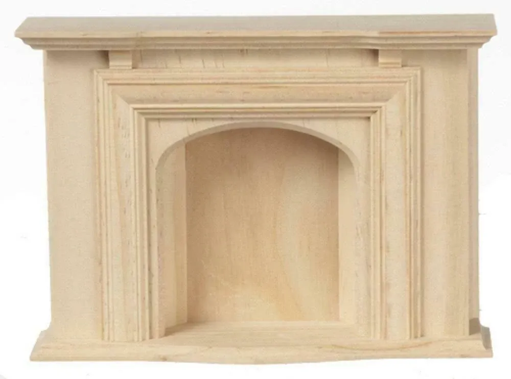 Dollhouse Miniature Jamestown Fireplace