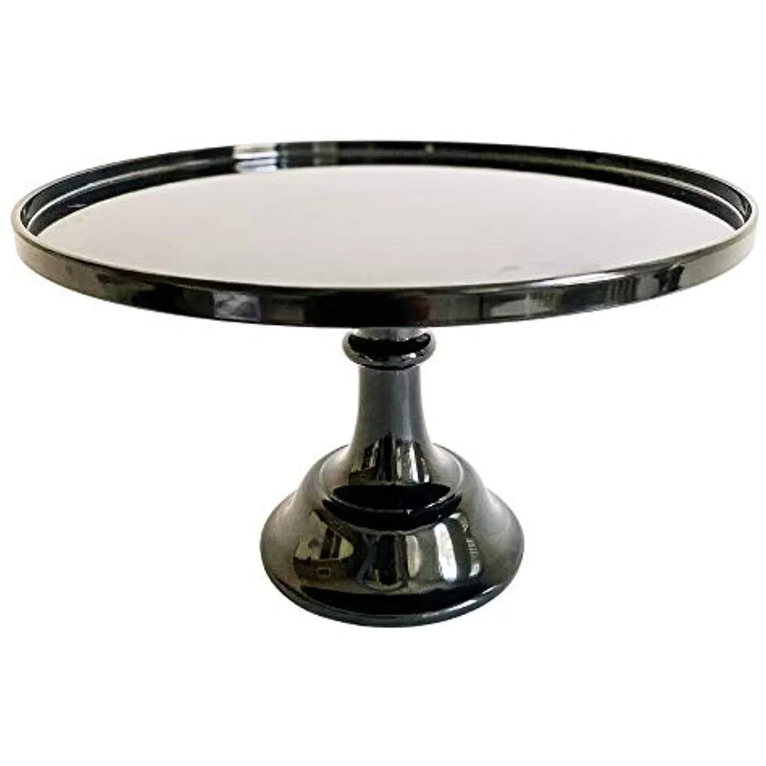 Black Pedestal Melamine Cake Stand