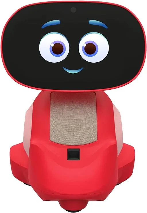 Miko 3: AI-Powered Smart Robot for Kids | STEAM Learning & Educational Robot | Interactive Robot with Learning apps & Unlimited Games | Birthday Gift for Girls & Boys Aged 5-12| Red