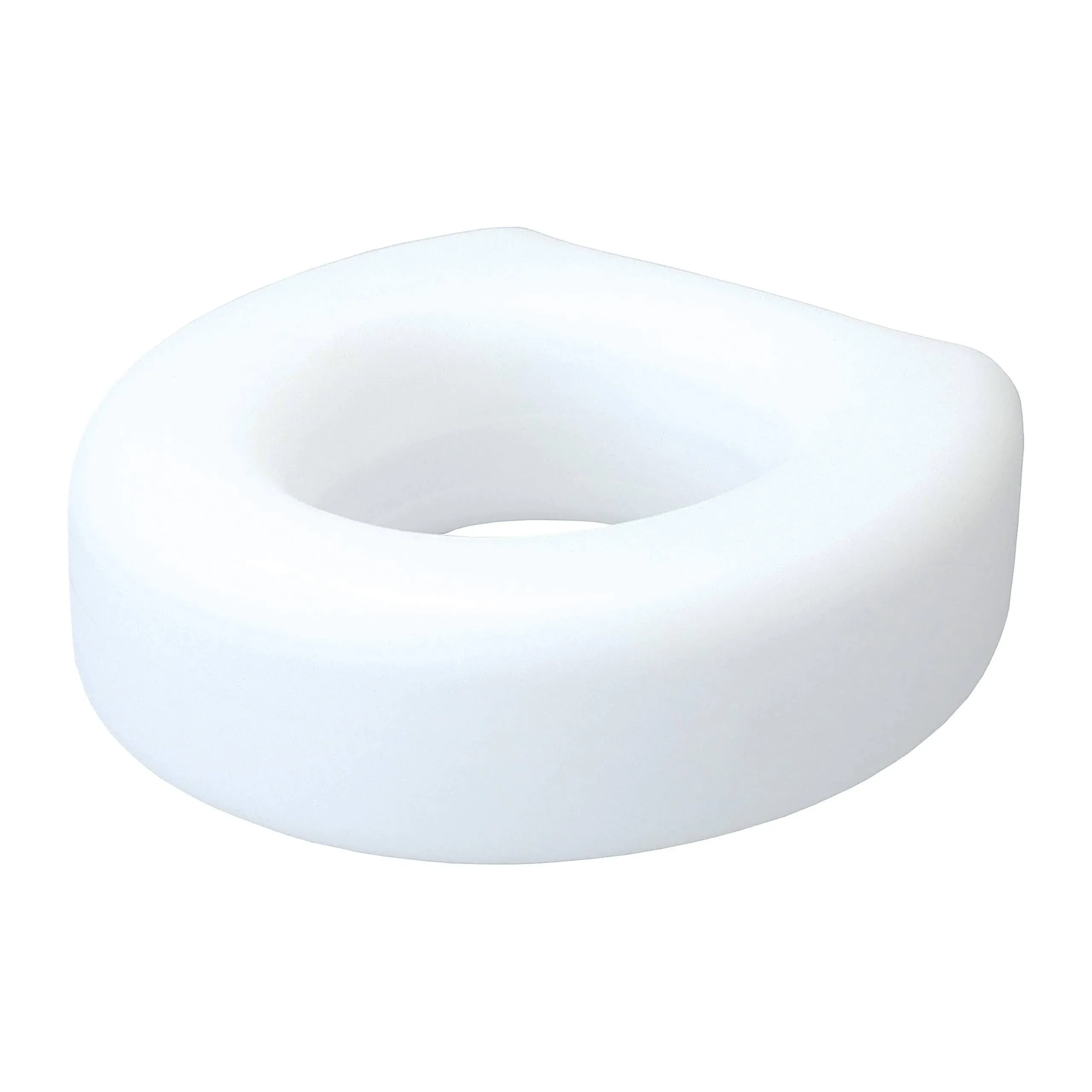 Lumex Raised Toilet Seat Riser, 4.5" High, Lightweight & Portable Design