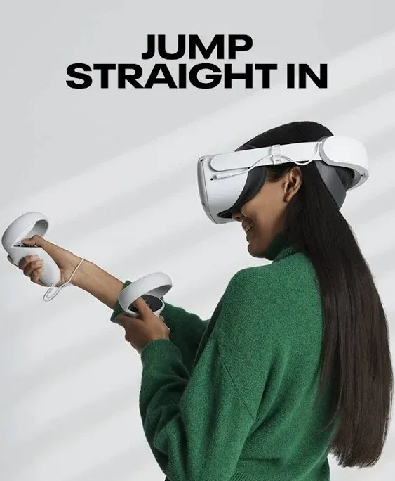 Meta Quest 2 — Advanced All-in-One Virtual Reality Headset — 128 GB