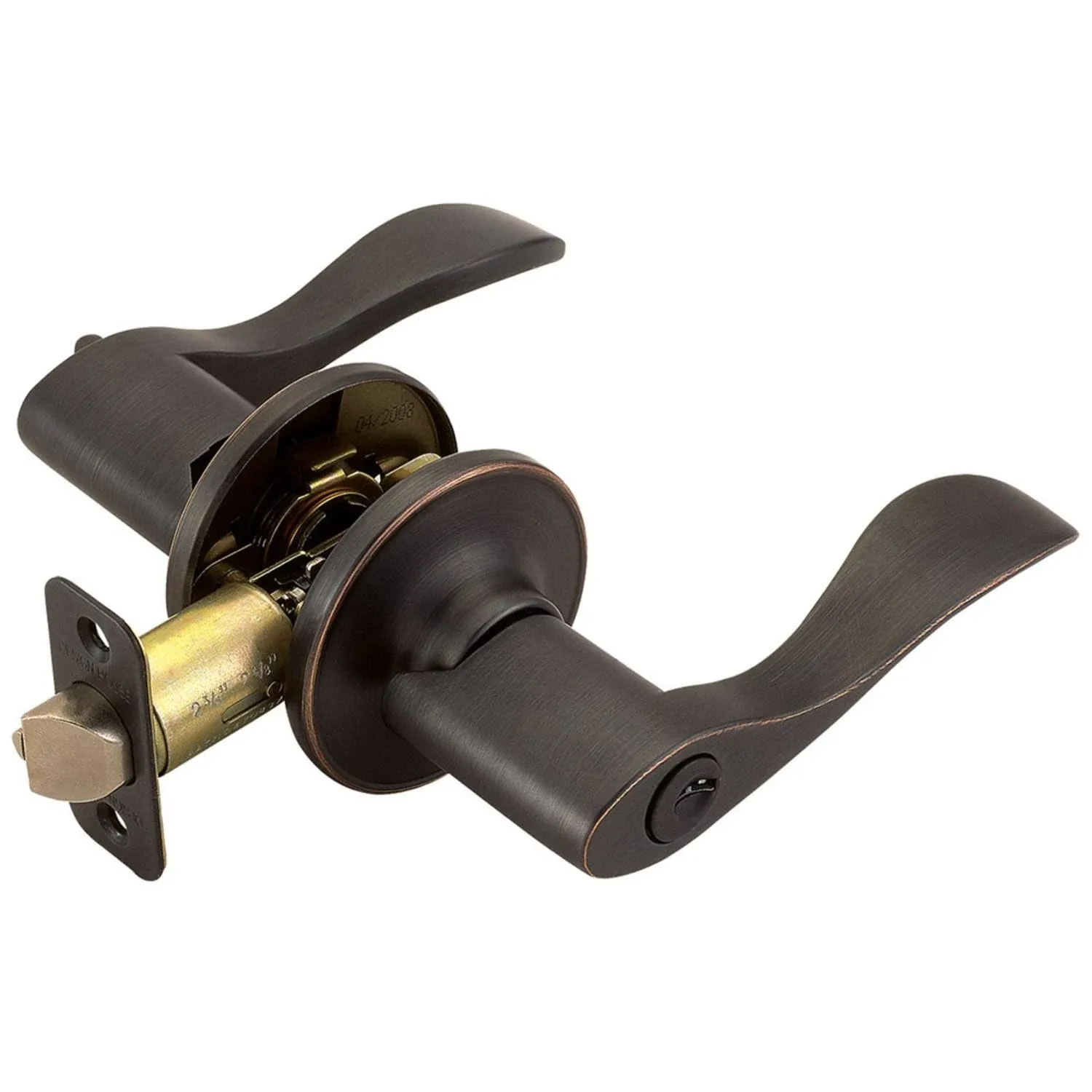 Design House 700542 Springdale Keyed Entry Door Lever Oil Rubbed Bronze