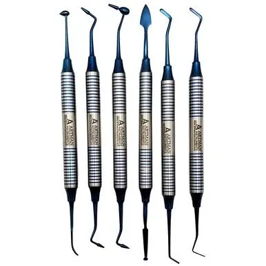 Dental Composite Filling Instruments kit premium Set of 6 Artman