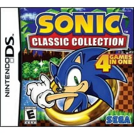 Sonic Classic Collection (Nintendo DS, 2010) Complete In Box CIB