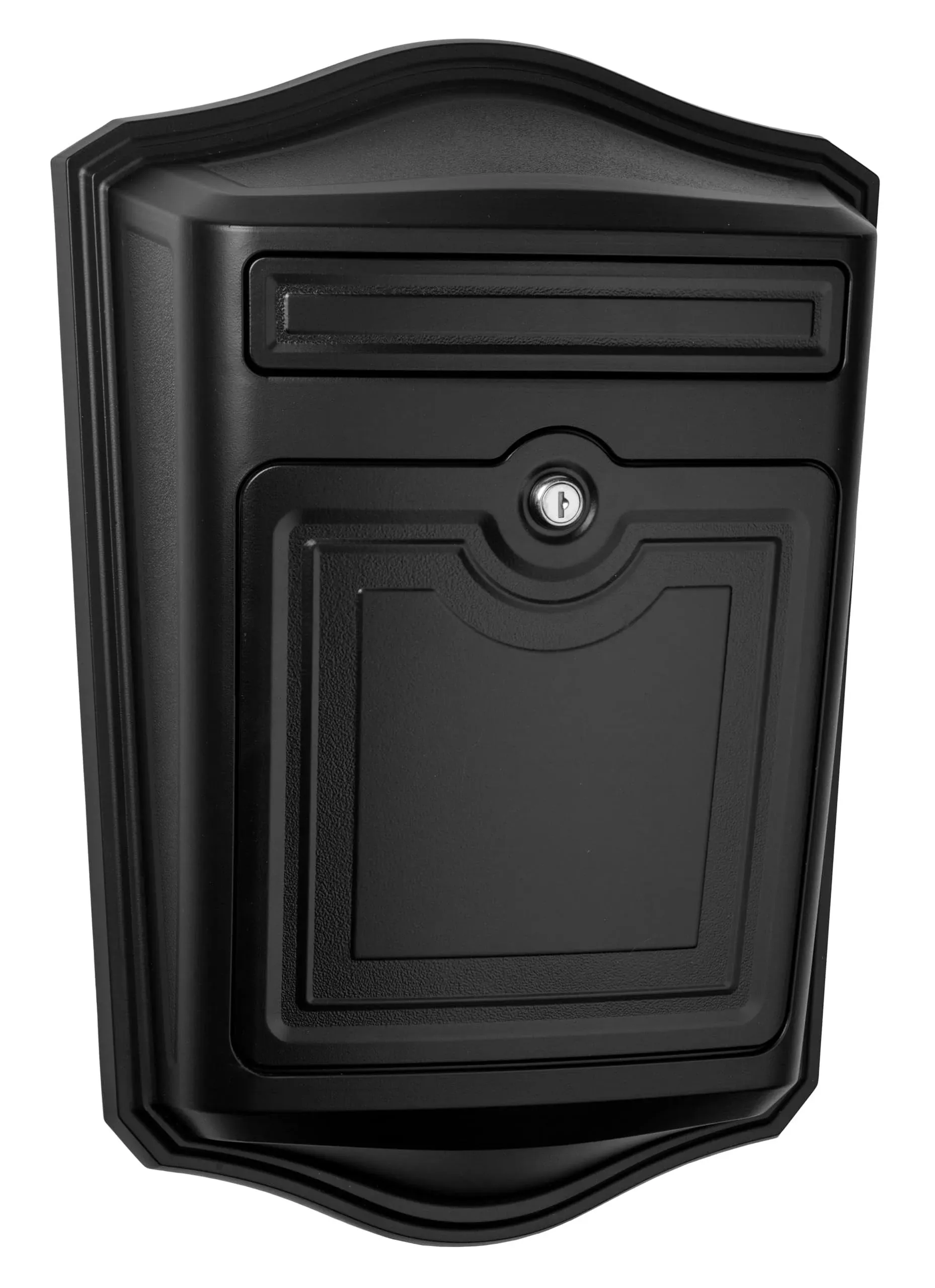 Maison Locking Rubbed Bronze Wall Mount Mailbox