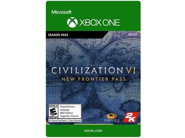 "Sid Meier's Civilization VI: New Frontier Pass Xbox One Digital Code"