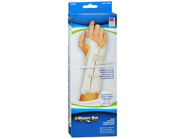 Sport Aid Deluxe Wrist Brace Small Right - 1 ea.