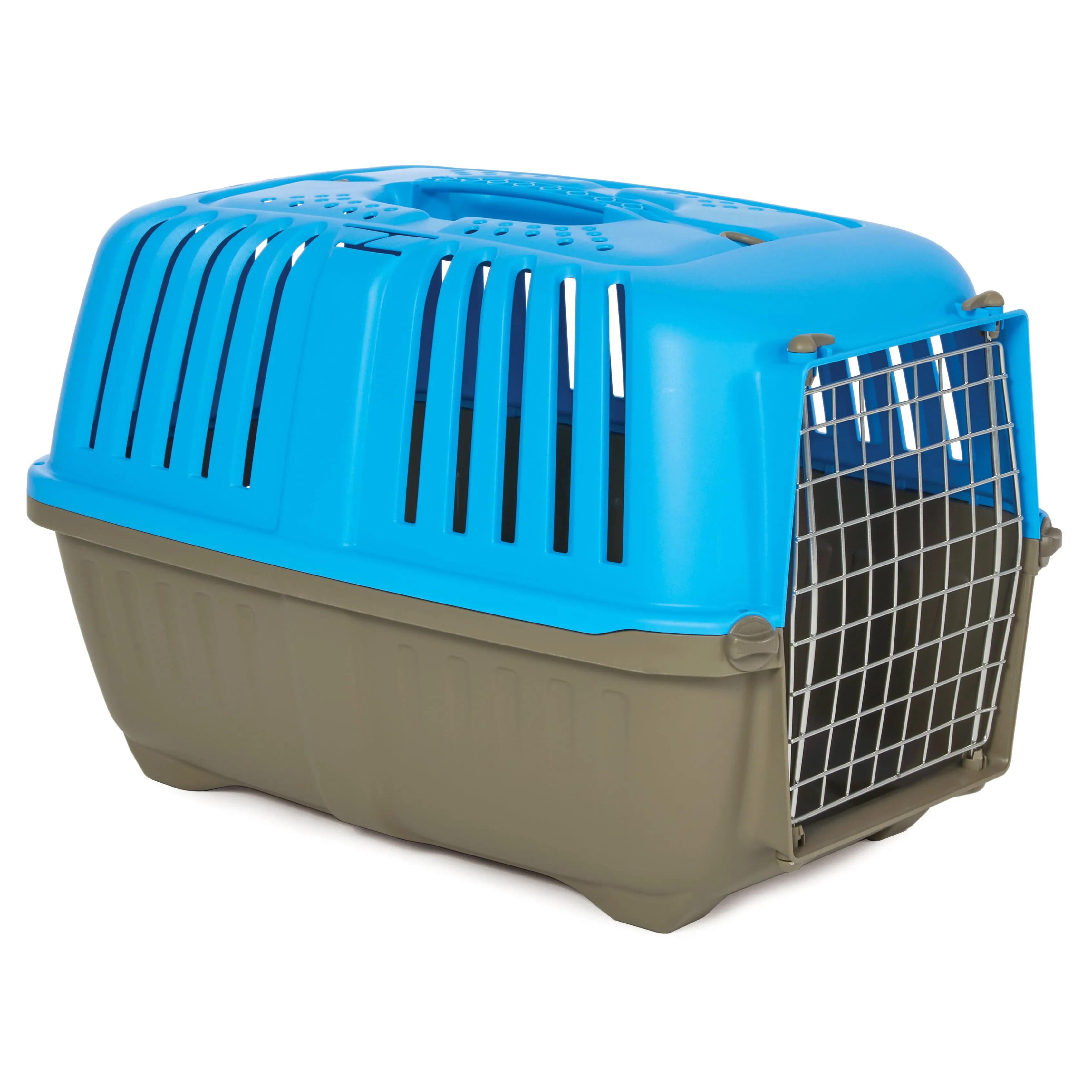 MidWest Homes for Pets Pet Carrier: Hard-Sided Dog Carrier, Cat Carrier, Small Animal Carrier in Green | Inside Dims 17.91L x 11.5W x 12H & Suitable for Tiny Dog Breeds