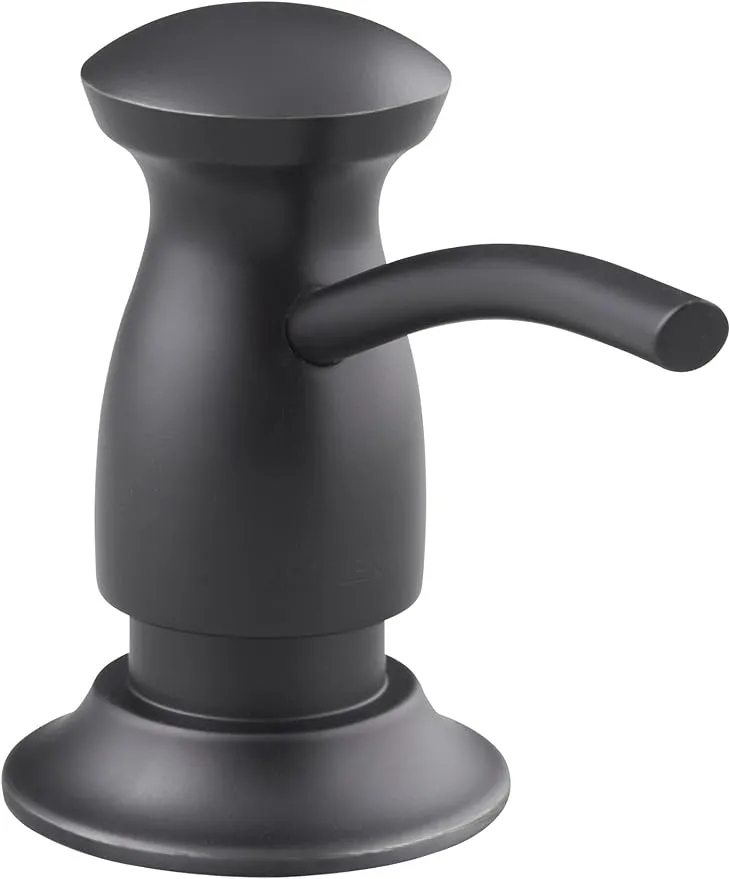 Kohler K-1893 Transitional Design Soap/Lotion Dispenser - Matte Black