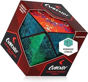 CUBENDI Scribble Geometric Origami Puzzle