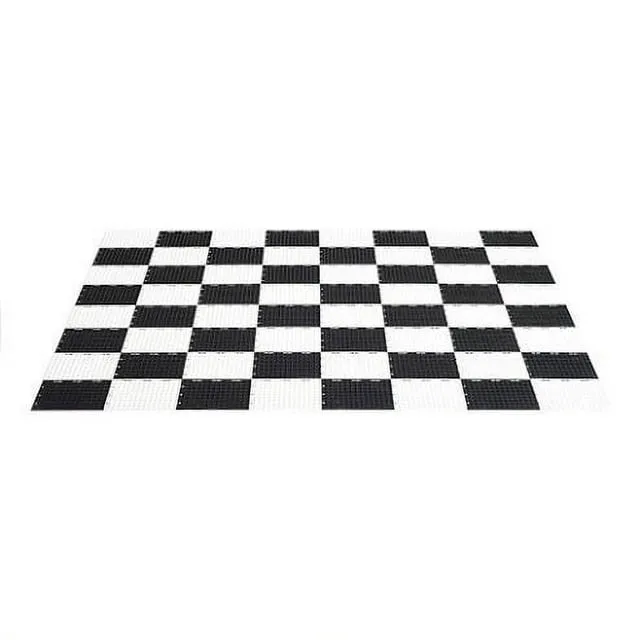 MegaChess Giant Chess Game Board - Plastic - Giant Size - Compatable With MegaChess 25 Inch 37 Inch and 49 Inch Giant Chess Sets and MegaChess 10 Inch Giant Checkers