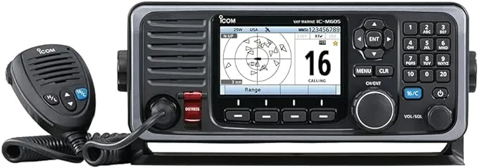 Icom  M605 Fixed Mount VHF Radio With AIS