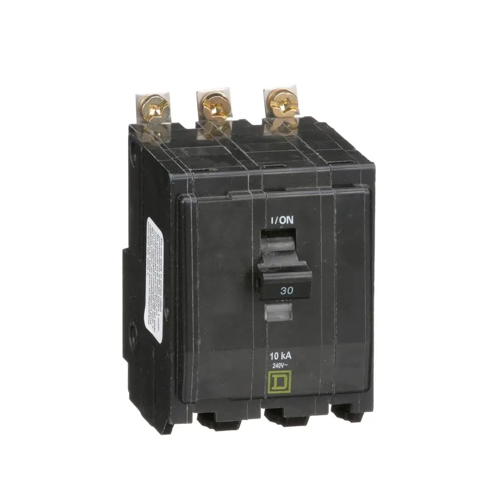 Square D QO 30-amp 3-Pole Standard Trip Circuit Breaker