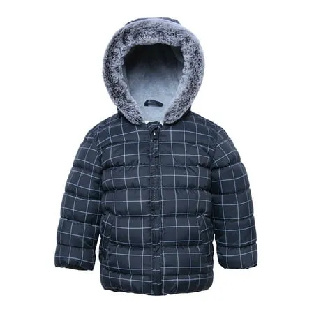 Rokka&Rolla Baby Boys' Warm Winter Coat-Baby Fleece Puffer Jacket