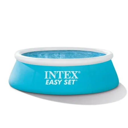 Intex 28101EH Easy Set, 6 Feet x 20 Inches Pool, 6ftx30ft, Blue