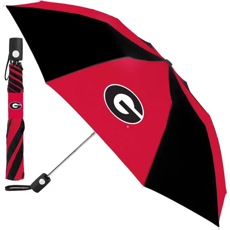 WinCraft University of Georgia Auto Folding Umbrella - NCAA Novelty at Academy Sports