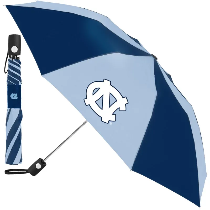 WinCraft University of North Carolina Auto Folding Umbrella - NCAA Novelty at Academy Sports