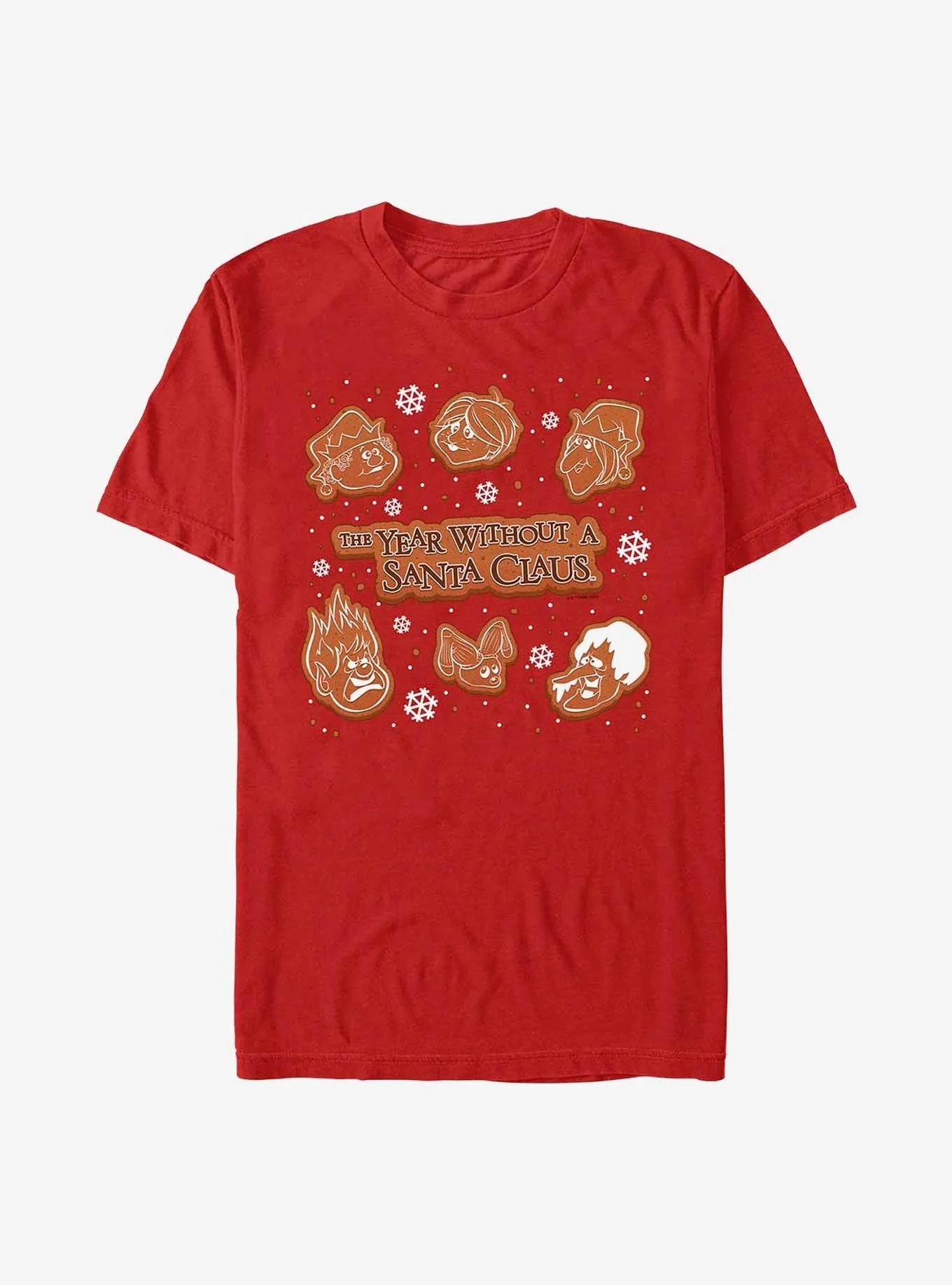 The Year Without Santa Claus Gingerbread Squad T-Shirt | BoxLunch