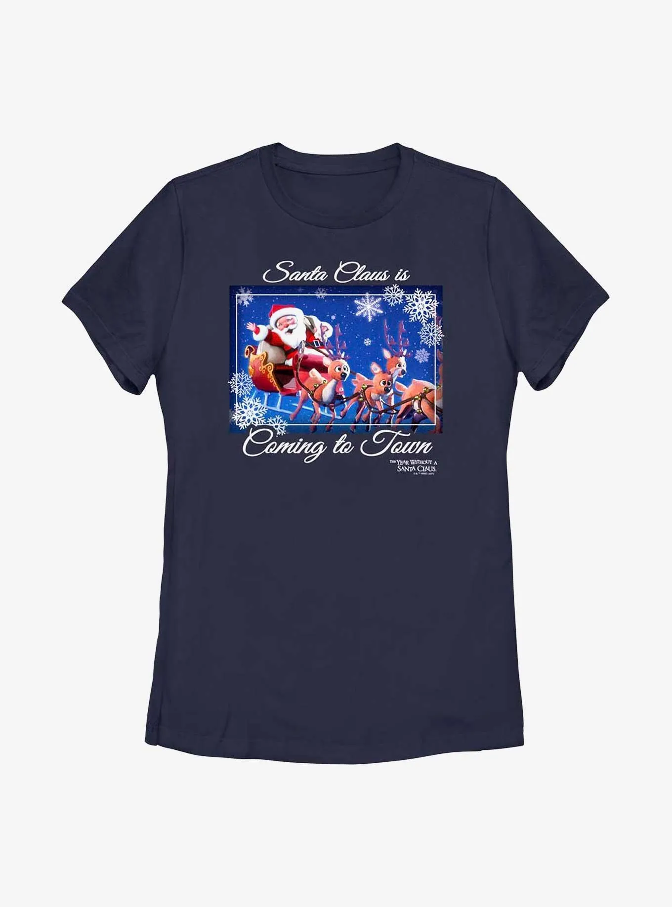 The Year Without Santa Claus Coming To Town Womens T-Shirt | BoxLunch