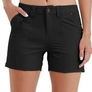 Willit Women's Golf Hiking Shorts Quick Dry Athletic Casual Summer Shorts with Pockets Water Resistant 4.5 in