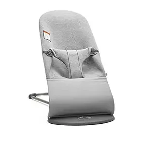 3D Jersey Bliss Bouncer Light Grey