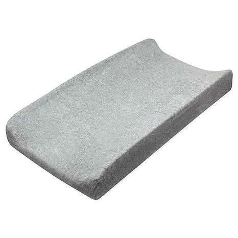 Honest Baby Organic Cotton Changing Pad Cover - Heather Gray