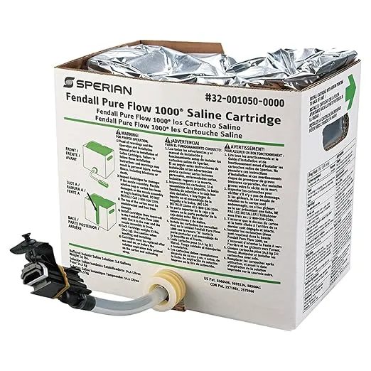 Honeywell Fendall Pure Flow 1000 Emergency Eye Wash Station Trilingual Refill Cartridges (32-001050-0000-H5)