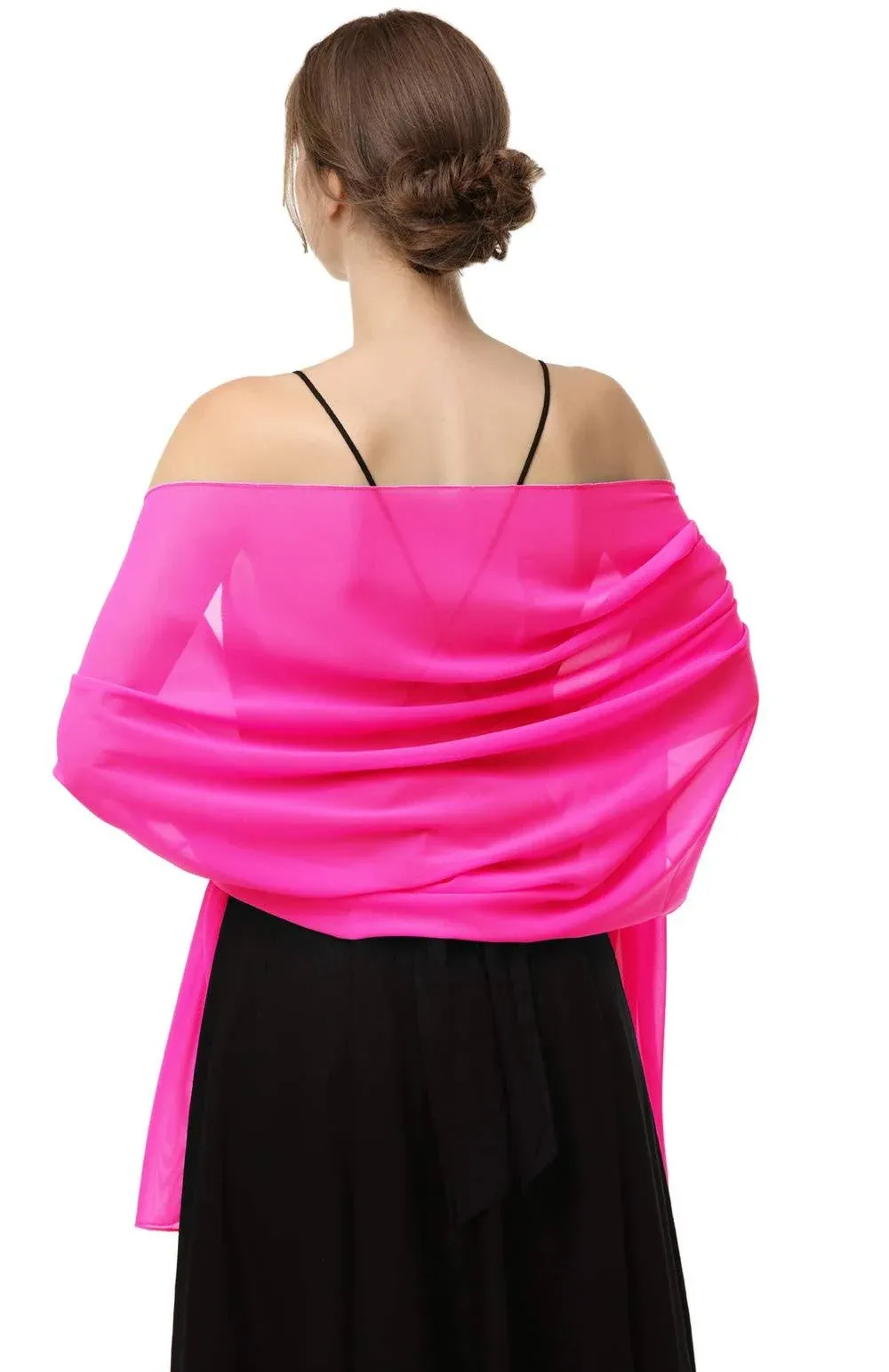 Chiffon Shawls Scarves Wraps for Bridal Wedding Party Evening Dress and Special 