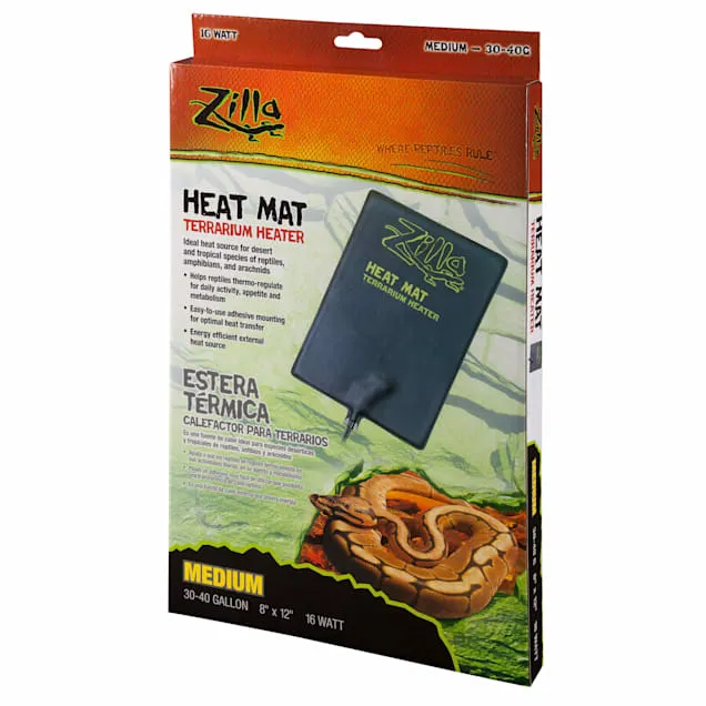 Zilla Heat Mat Terrarium Heater, MediumZilla Heat Mat Terrarium Heater, Medium