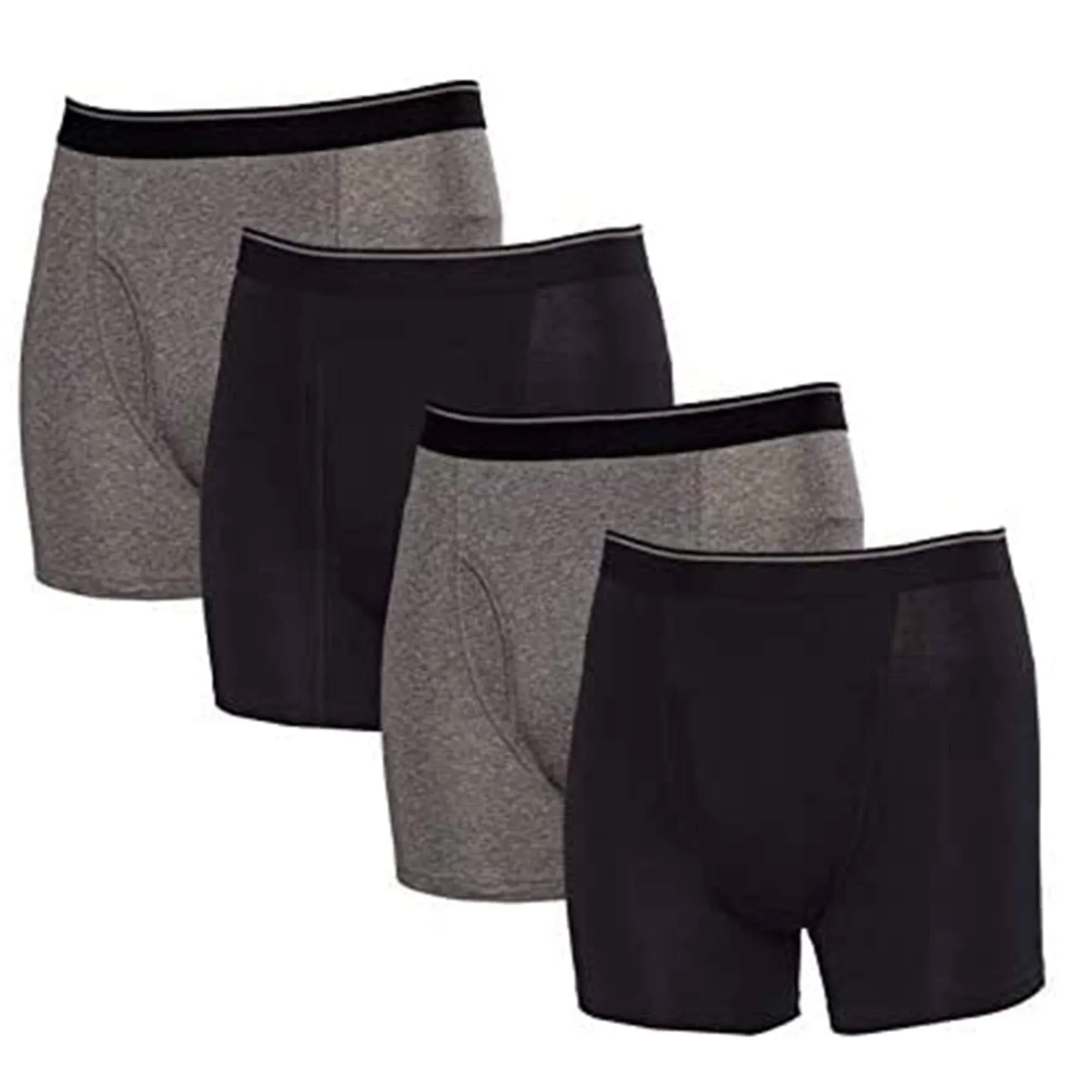 Kirkland Signature Men's Boxer Brief Pima Cotton 4 Pack