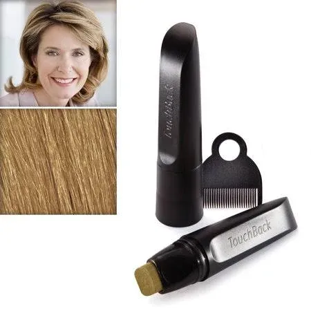 CLOSE OUT SALE ENDS 10/31 TouchBack PRO Light Brown Gray Root Touch Up Marker Applicator - Real Hair Color