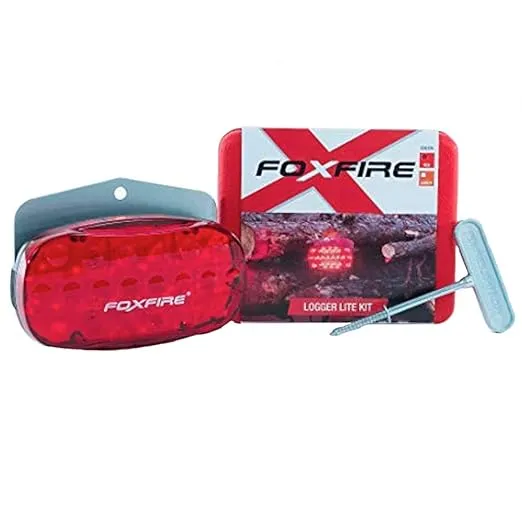 FoxFire Logger Light - RED, New, Blow molded case, FLLK-R, 6005055, MARPAC