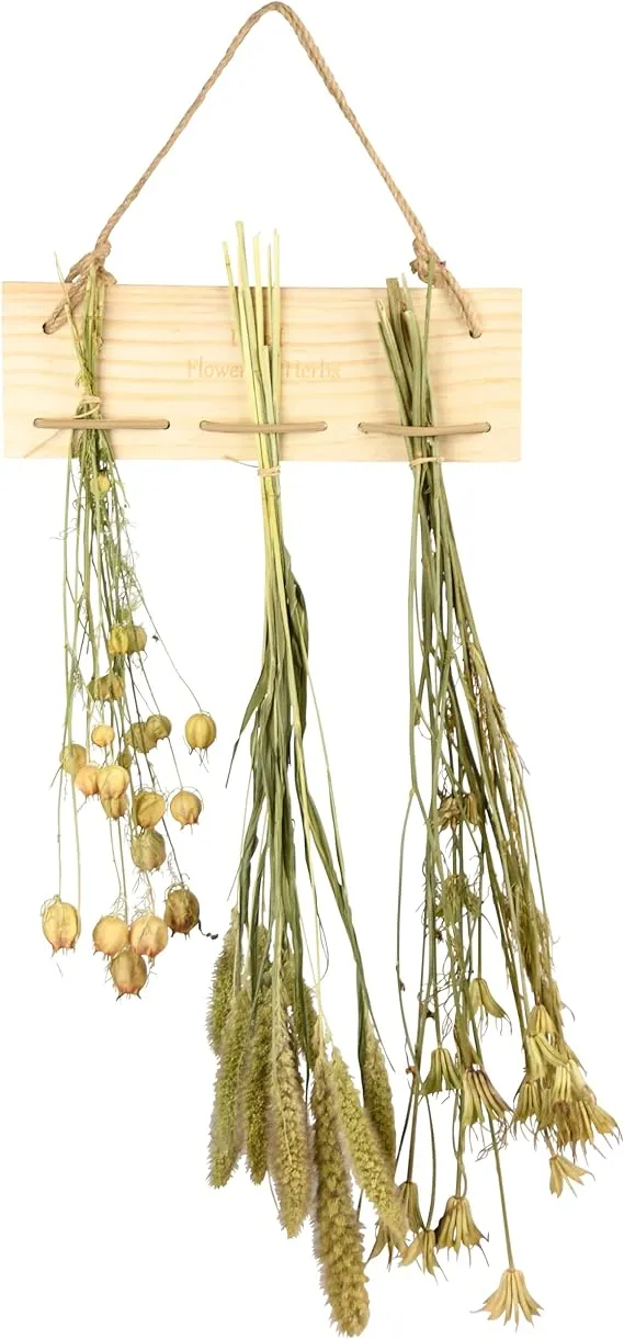 Esschert Flower and Herb Drying Rack, Wood, Small