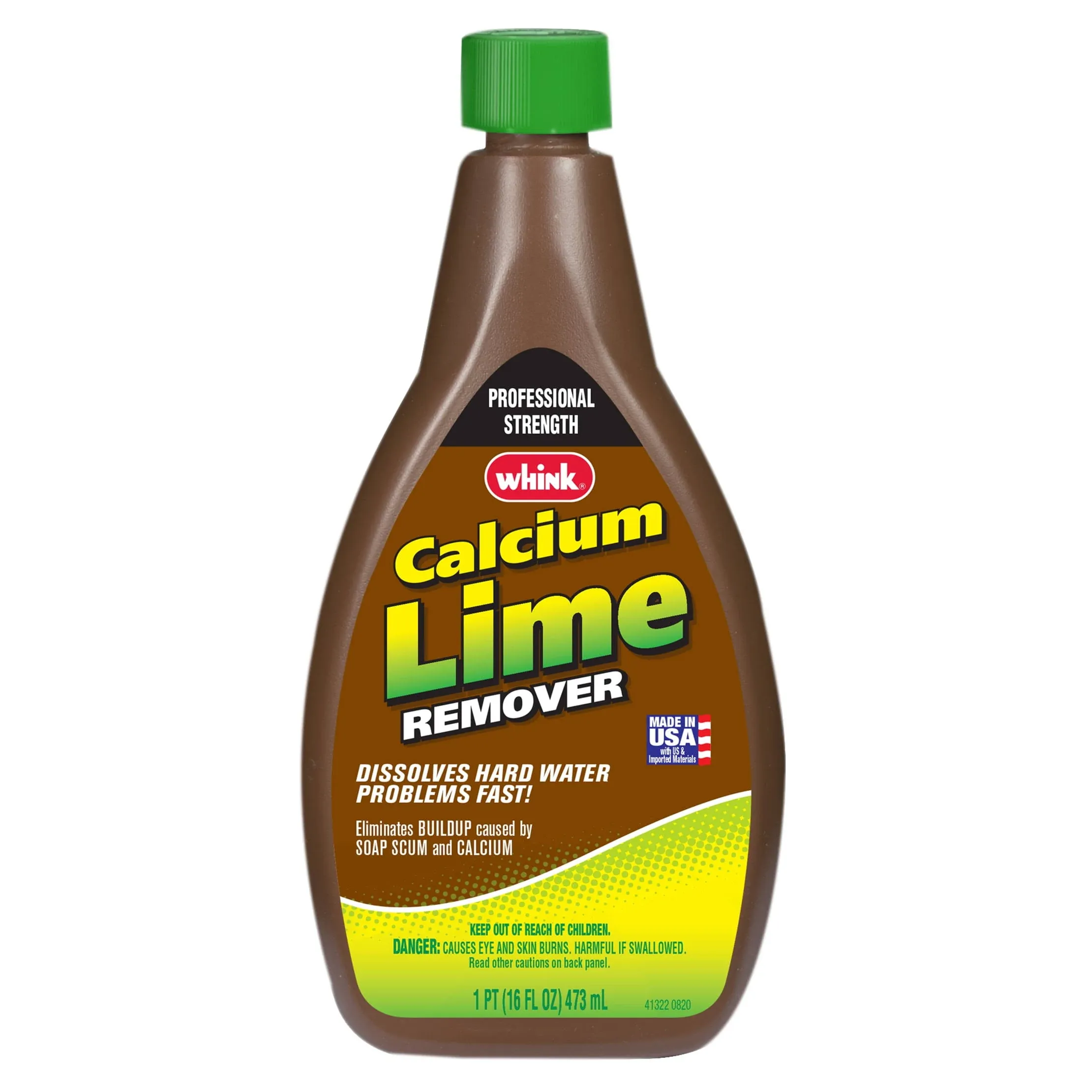 Whink 070275351169 Calcium Lime Remover, clear, 16 Oz