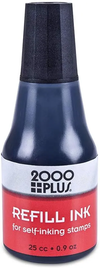 2000 PLUS Self-Inking Refill Ink - Black
