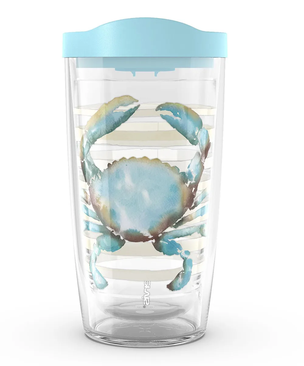 Tervis Tumblers Classic - Blue Sara Berrenson Atlantic Crab 16-Oz. Travel Tumbler