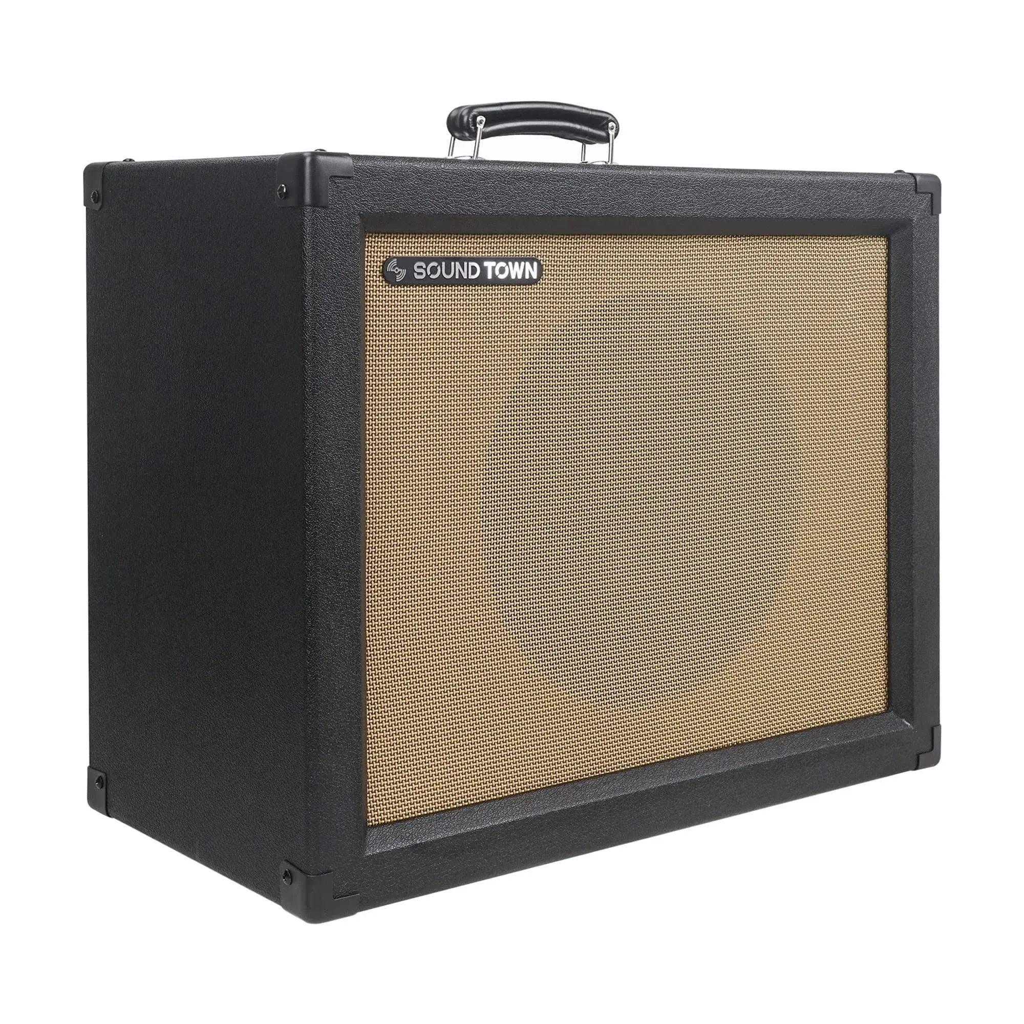 Sound Town 1 x 12" 65W Guitar Speaker Cabinet with Birch Plywood Construction ...