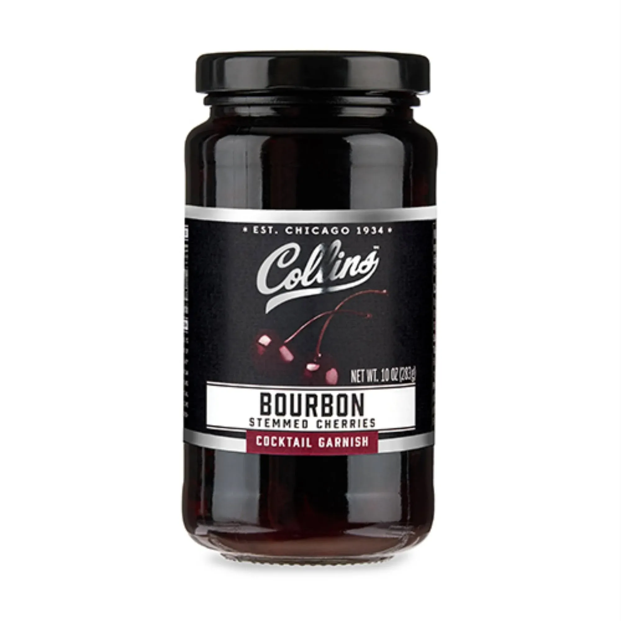 Collins Bourbon Cherries - 11 oz