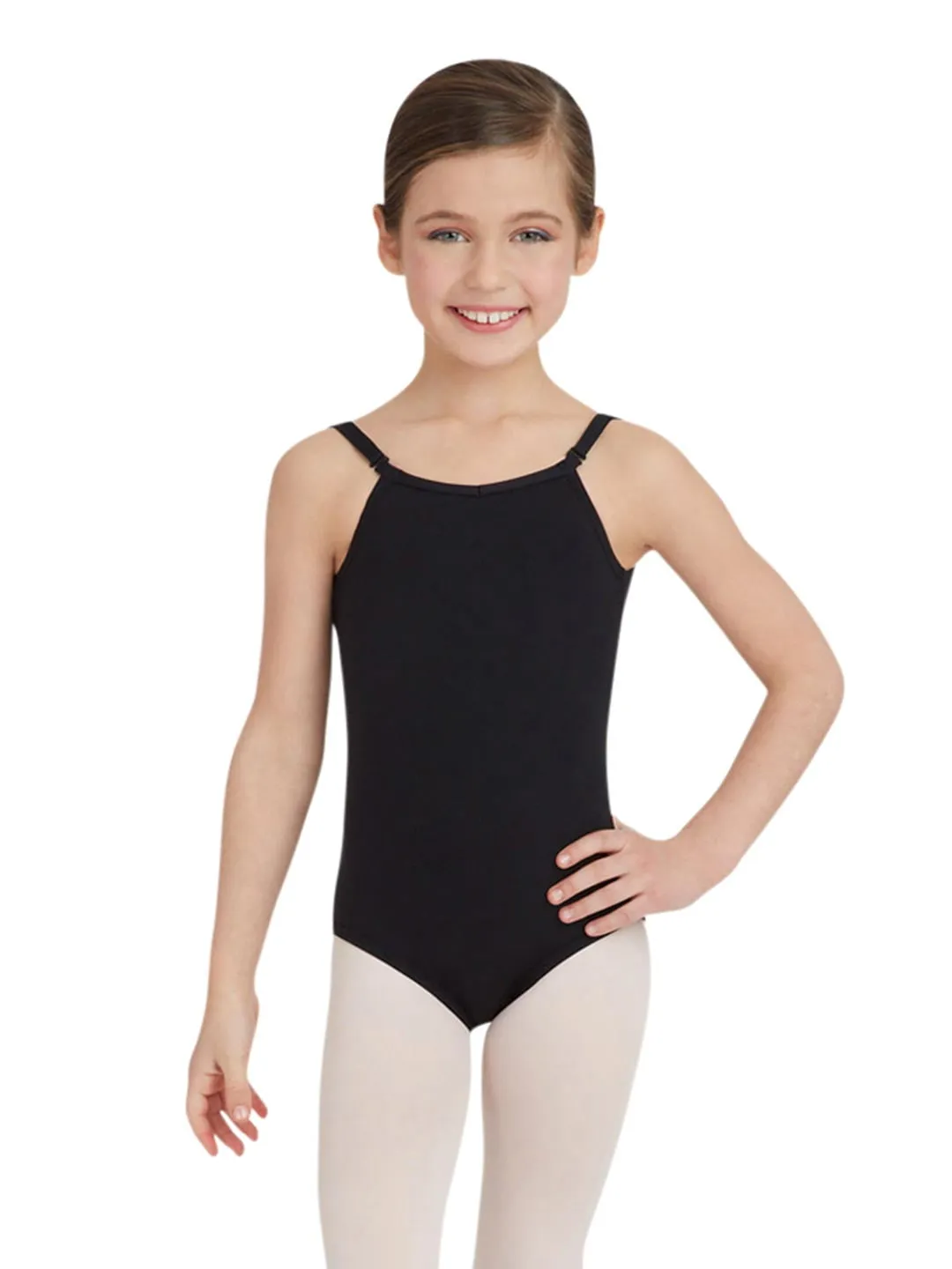 Capezio Team Basics Camisole Leotard w/ Adjustable Straps - Girls