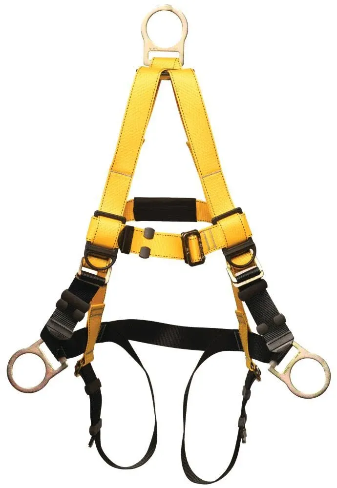 Guardian Fall Protection XL-XXL Series 1 Full-Body Harness with Side D-Ring 37015