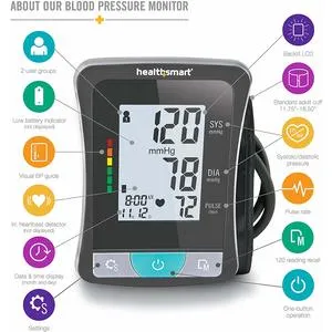 HealthSmart Select Series Upper Arm Blood Pressure Monitor