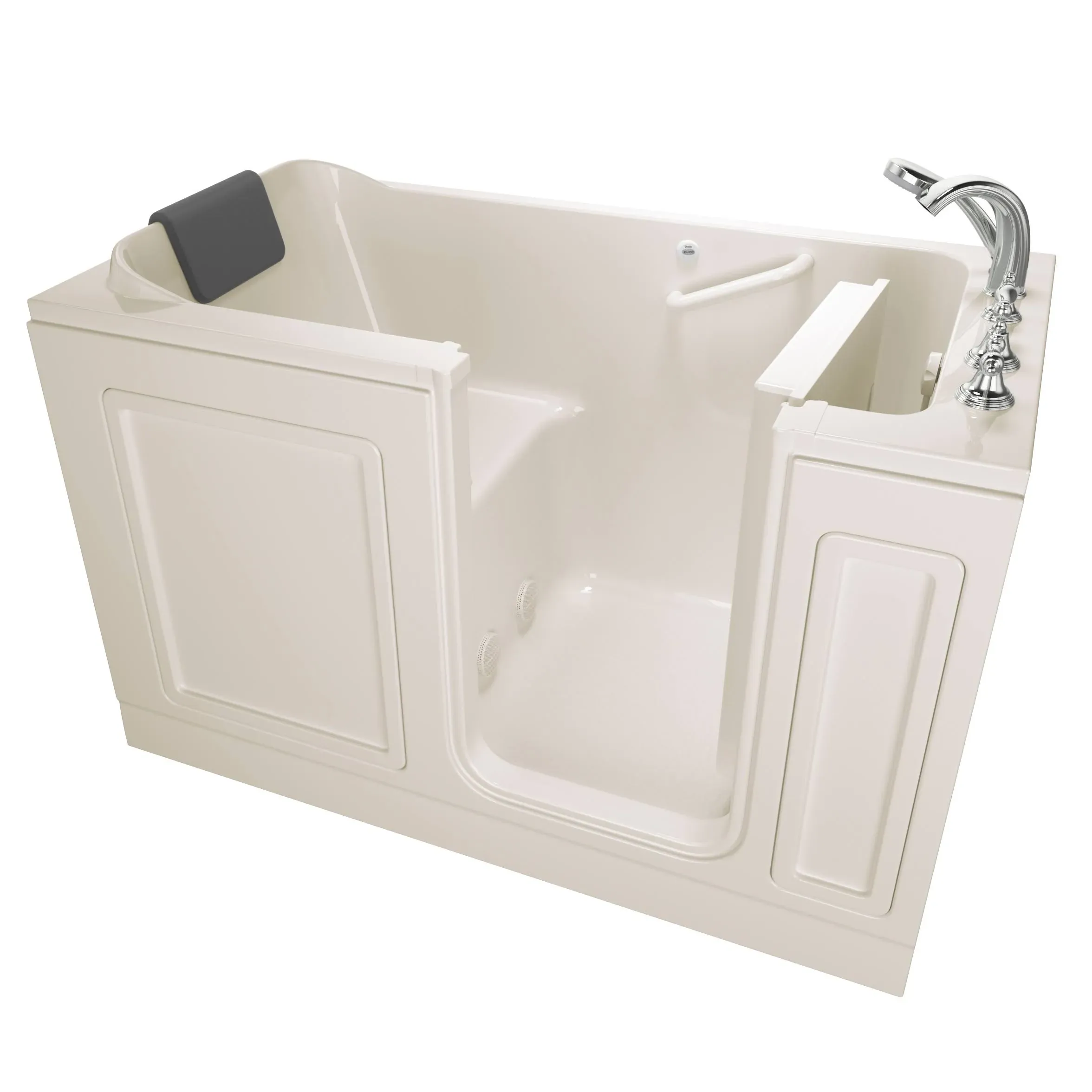 American Standard 3260.219.SR Luxury 59-1/2" Walk-In Soaking - White