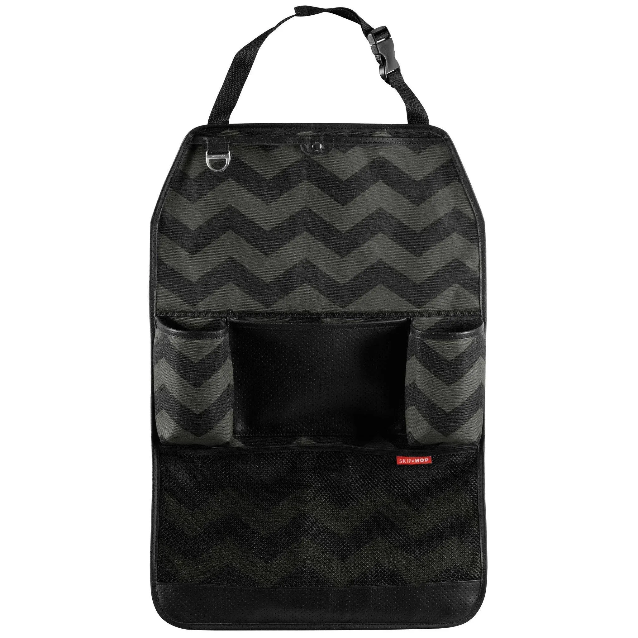 Skip Hop On The Go Style Driven Back Seat Organizer - Tonal Chevron