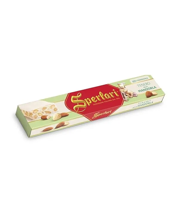 Sperlari Italian Classic Soft Torrone with Almonds