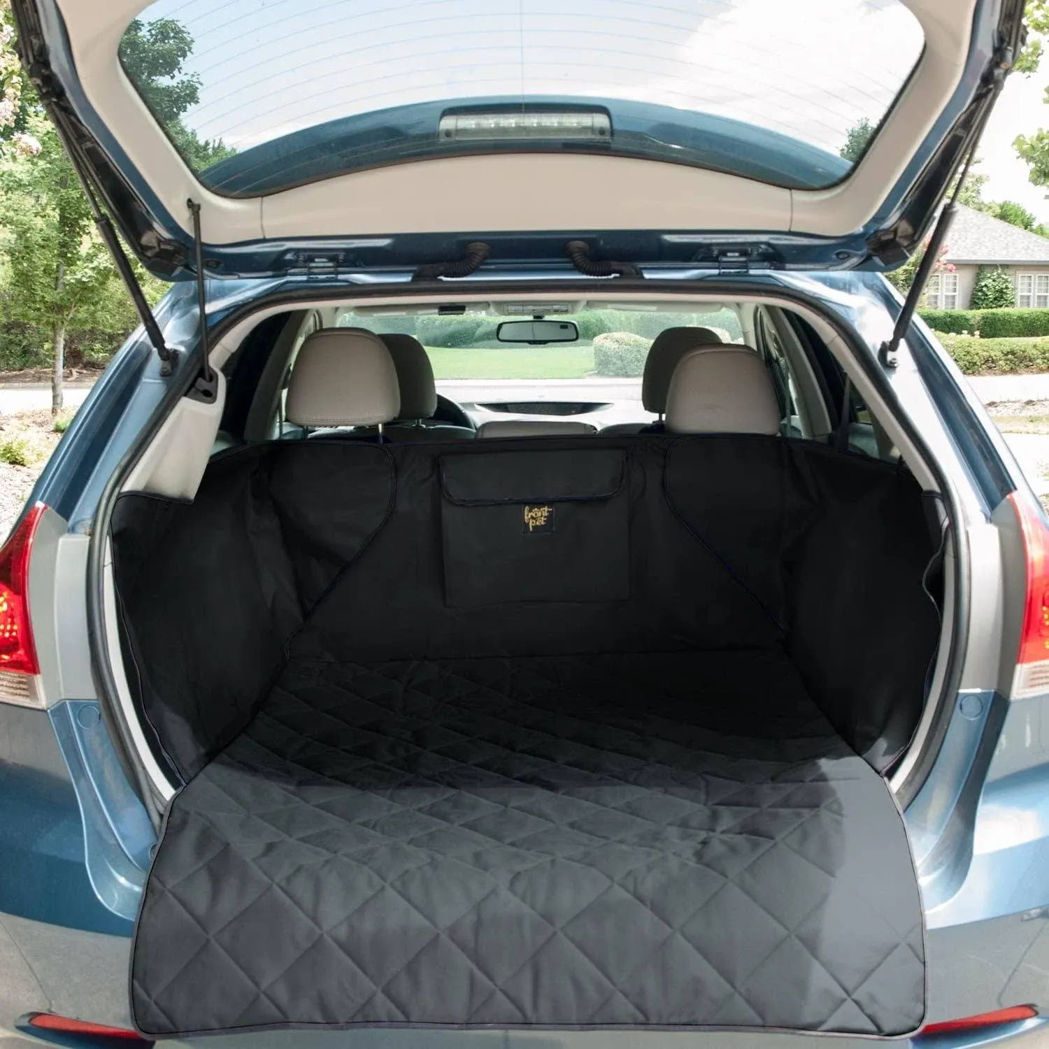 FrontPet Quilted Dog Cargo Cover for SUV, Universal Fit for Any Pet Animal. D...