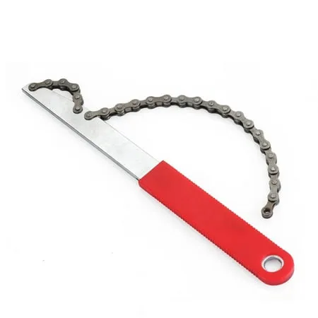 Bicycle Freewheel Disassembly Wrench Chain Whip Cassette Sprocket Remover Tool